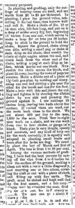 Newspaper article discussing H.W. Crabb contributes to "American Grape Growing and Wine Making" - 2