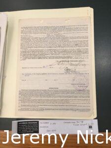 1933 Renewal of To Kalon alcohol permit application - 2